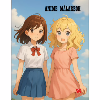 anime målarbok