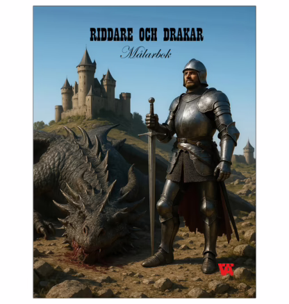 målarbök riddare drakar