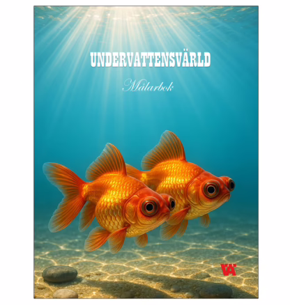 målarbok fiskar för vuxna