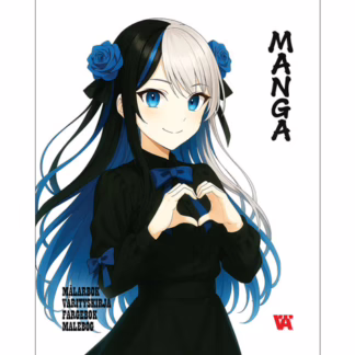 målarbok vuxna manga