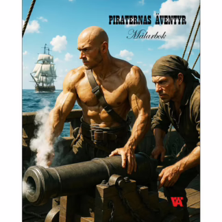 målarbok om pirater