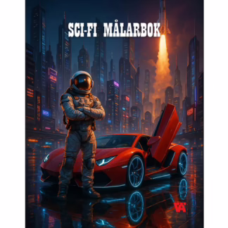 sci-fi-målarbok